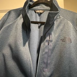 Gray North Face pullover